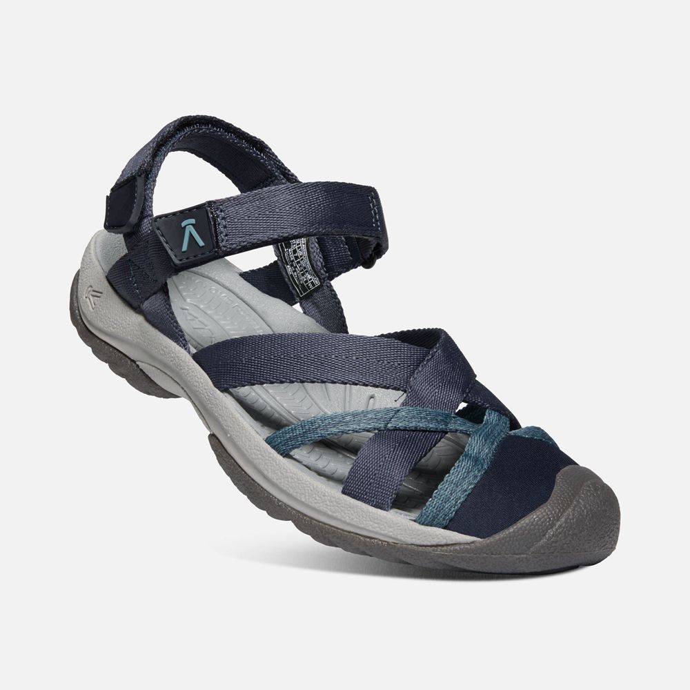 Keen Rem Sandaler Dam Marinblå - Kira Ankle - 961305FIR